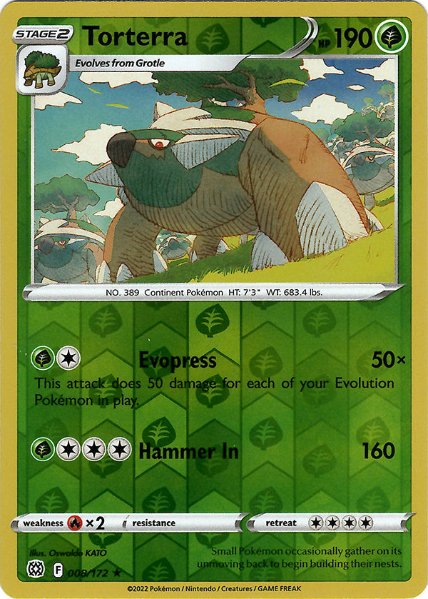 Torterra (Reverse Holos)