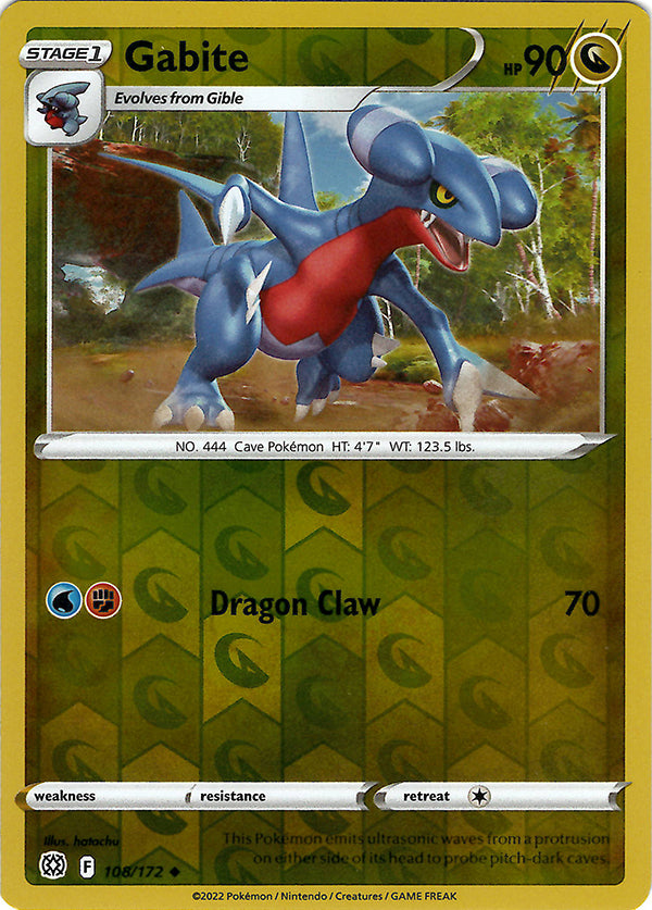 Gabite (Reverse Holos)