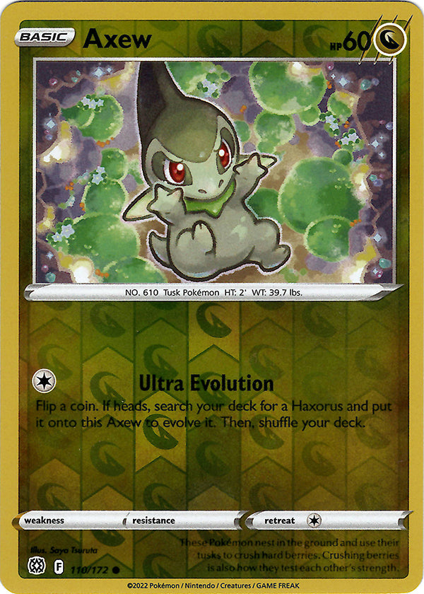 Axew (Reverse Holos)