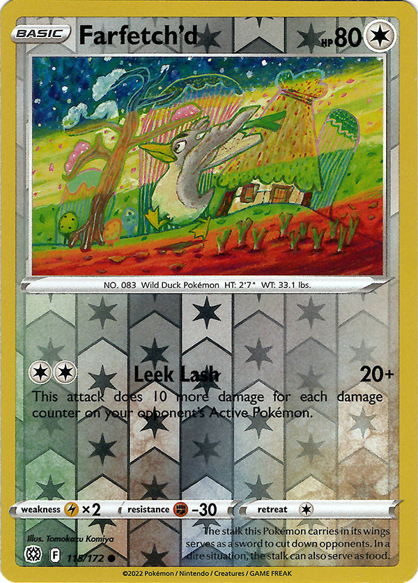 Farfetch'd (Reverse Holos)