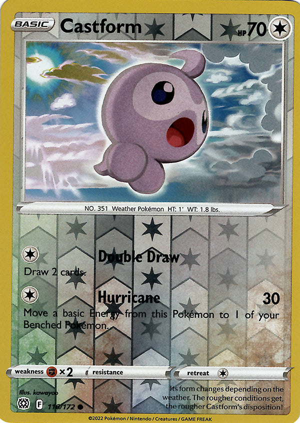 Castform (Reverse Holos)