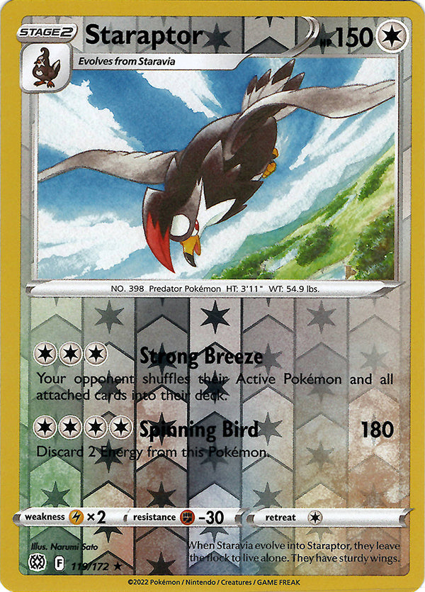 Staraptor (Reverse Holos)