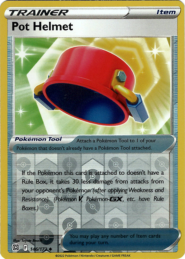 Pot Helmet (Reverse Holos)