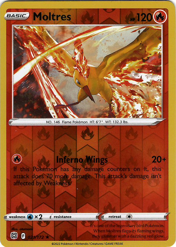 Moltres (Reverse Holos)