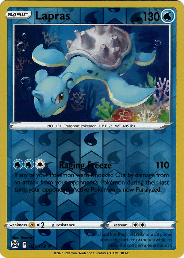 Lapras (Reverse Holos)