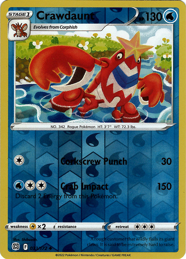 Crawdaunt (Reverse Holos)