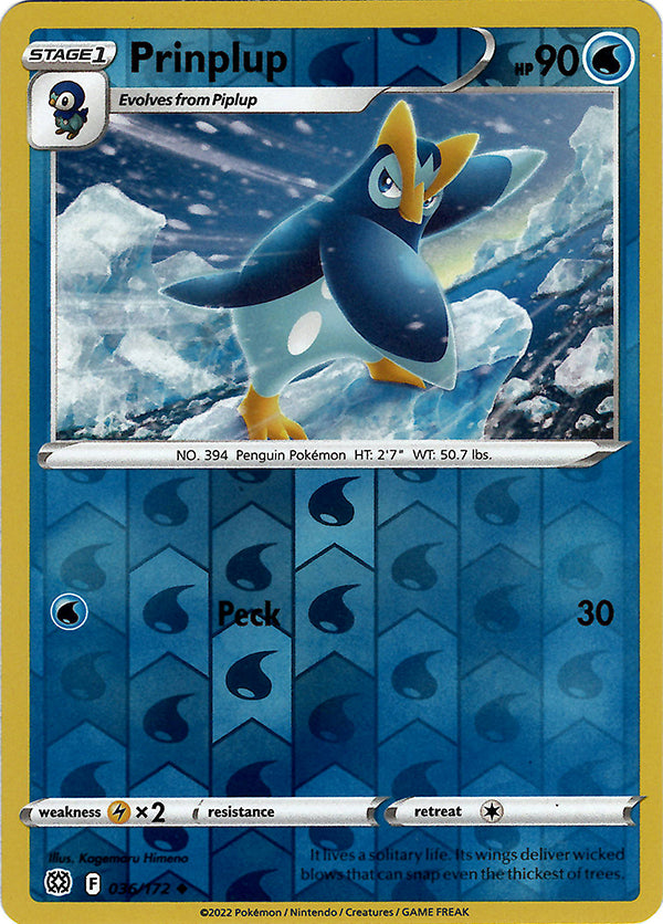 Prinplup (Reverse Holos)