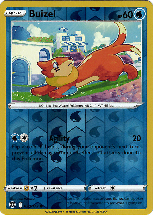 Buizel (Reverse Holos)