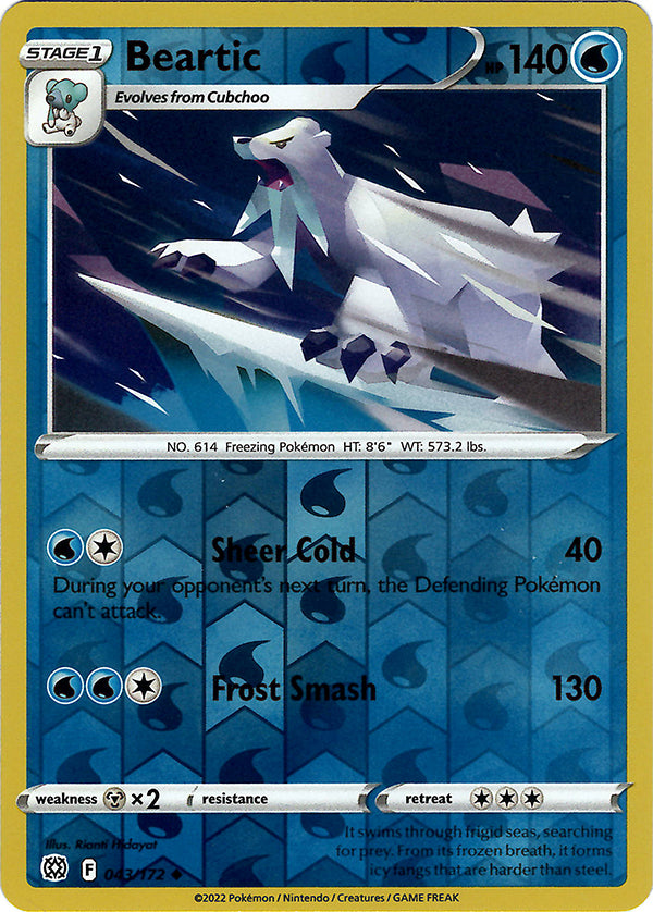 Beartic (Reverse Holos)