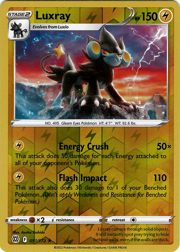 Luxray (Reverse Holos)
