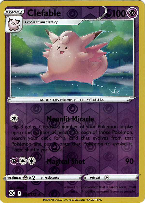 Clefable (Reverse Holos)