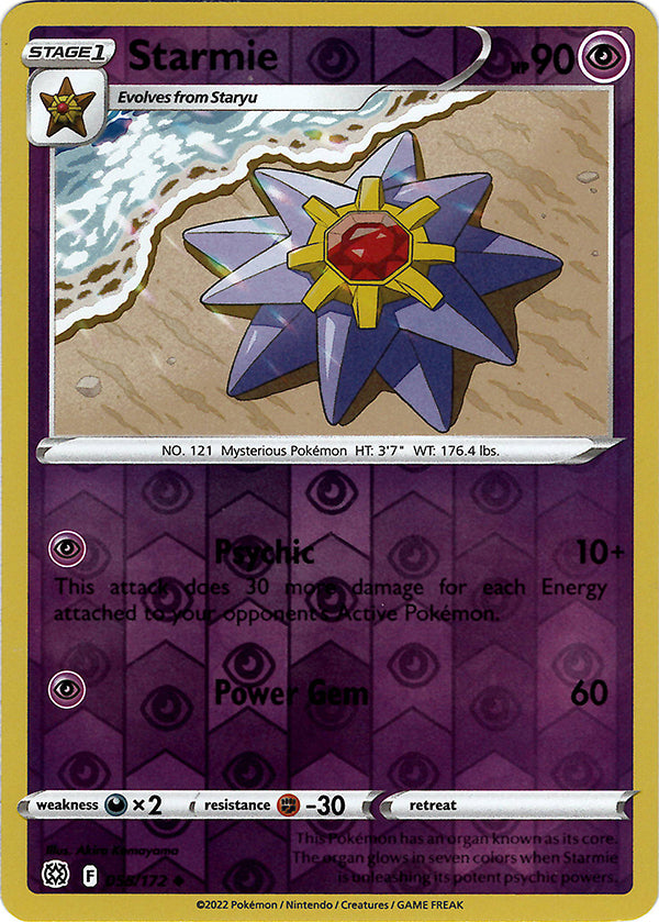 Starmie (Reverse Holos)