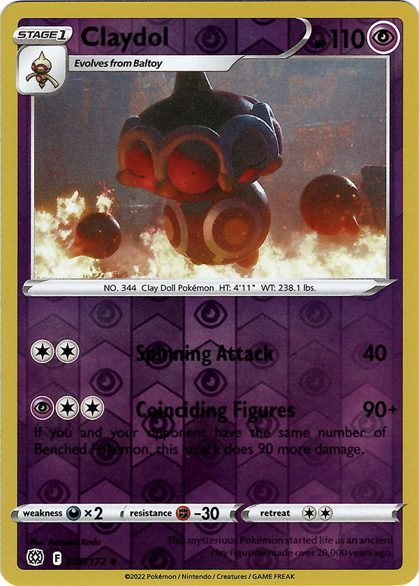 Claydol (Reverse Holos)