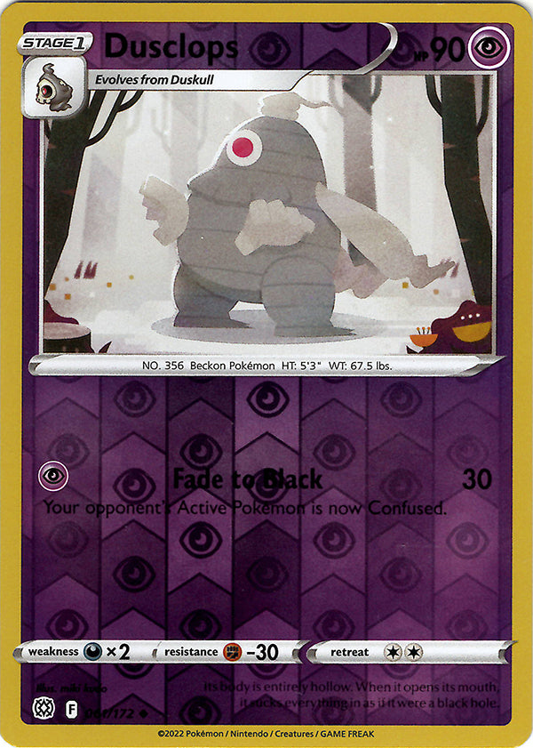 Dusclops (Reverse Holos)