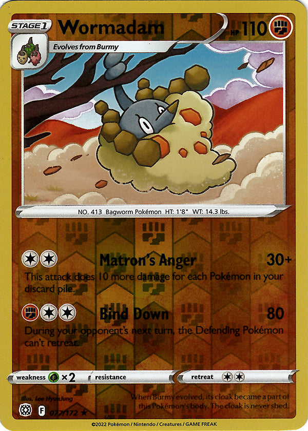 Wormadam (77) (Reverse Holos)