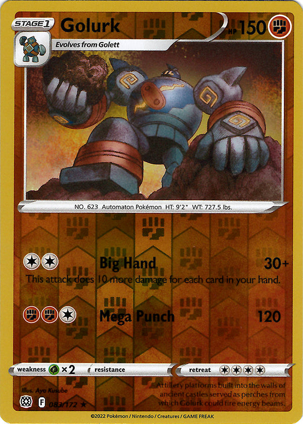 Golurk (Reverse Holos)