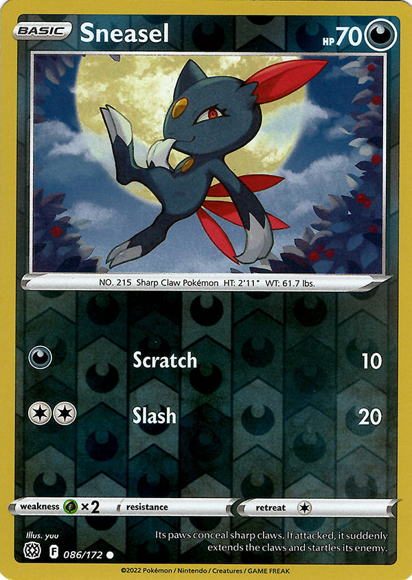 Sneasel (Reverse Holos)