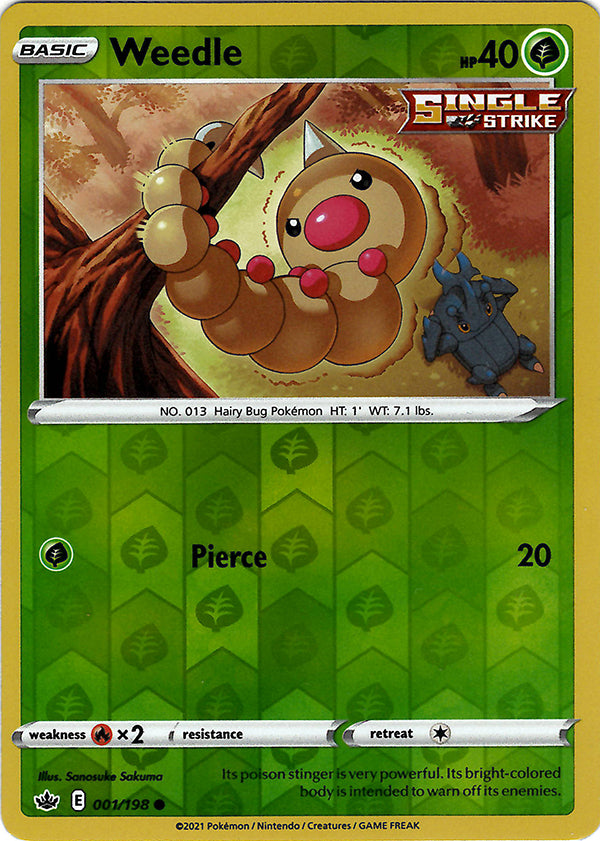 Weedle (Reverse Holo)