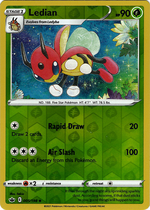 Ledian (Reverse Holo)