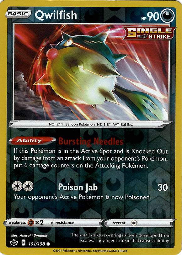 Qwilfish (Reverse Holo)