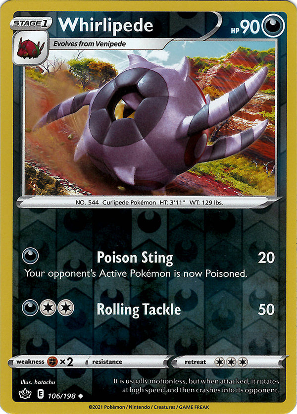 Whirlipede (Reverse Holo)