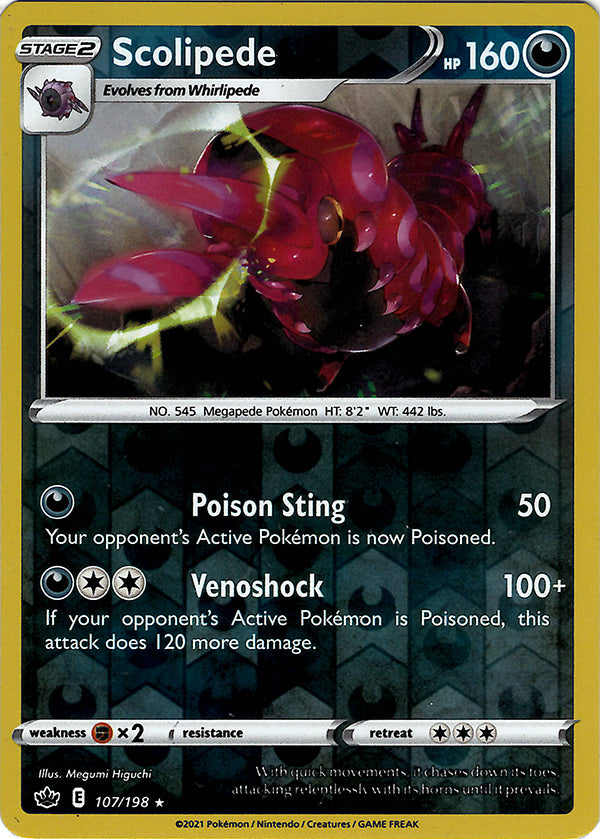 Scolipede (Reverse Holo)