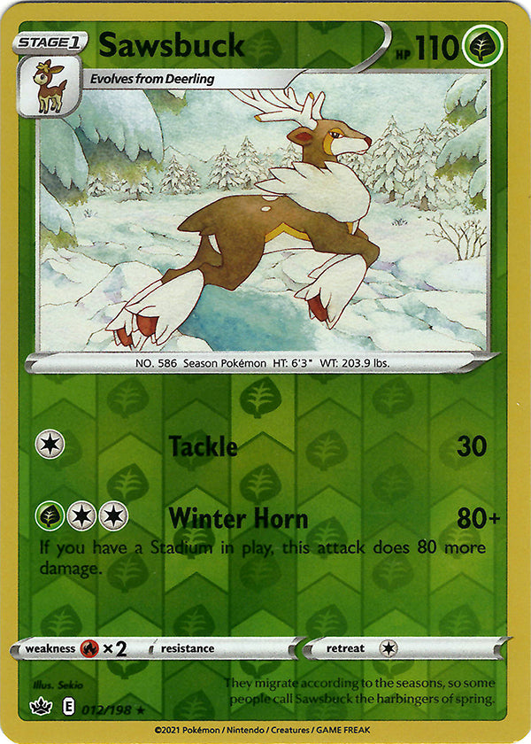 Sawsbuck (Reverse Holo)
