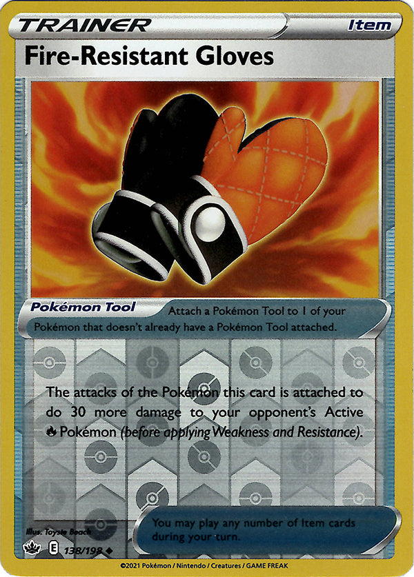 Fire-Resistant Gloves (Reverse Holo)