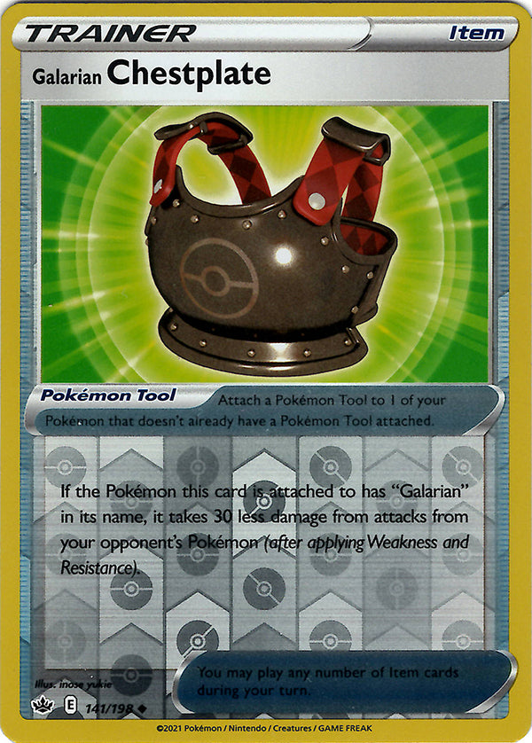Galarian Chestplate (Reverse Holo)
