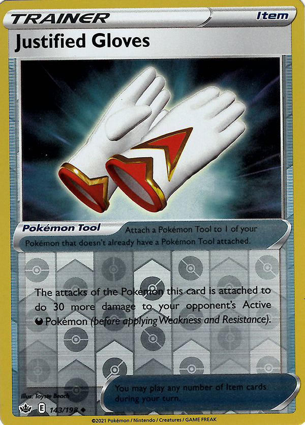 Justified Gloves (Reverse Holo)