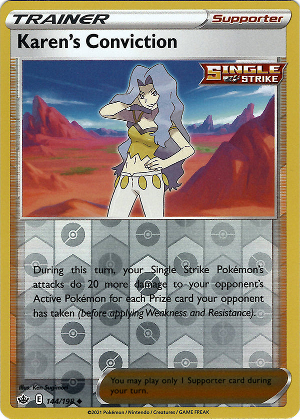 Karen's Conviction (Reverse Holo)