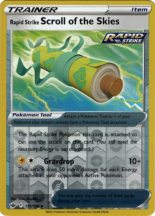 Rapid Strike Scroll of the Skies (Reverse Holo)