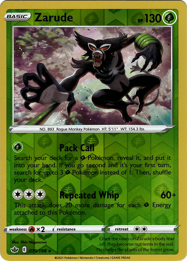 Zarude (Reverse Holo)