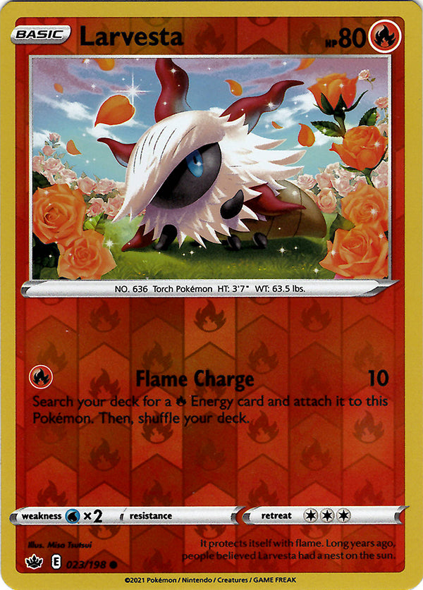 Larvesta (Reverse Holo)