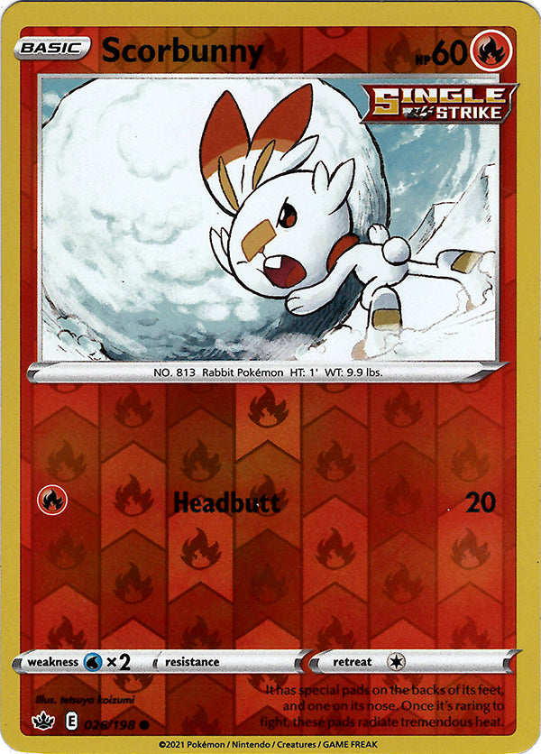Scorbunny (Reverse Holo)
