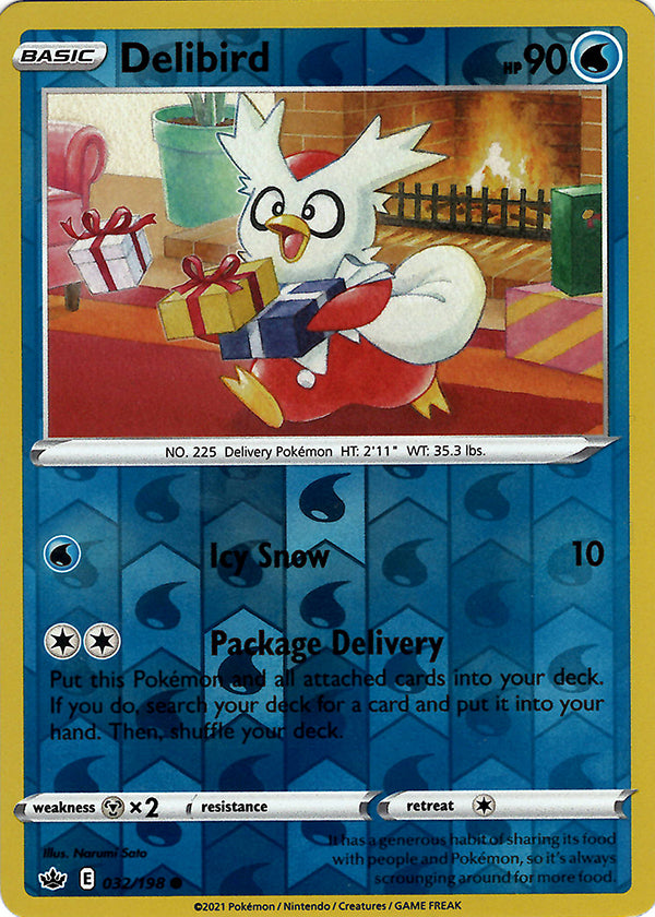 Delibird (Reverse Holo)