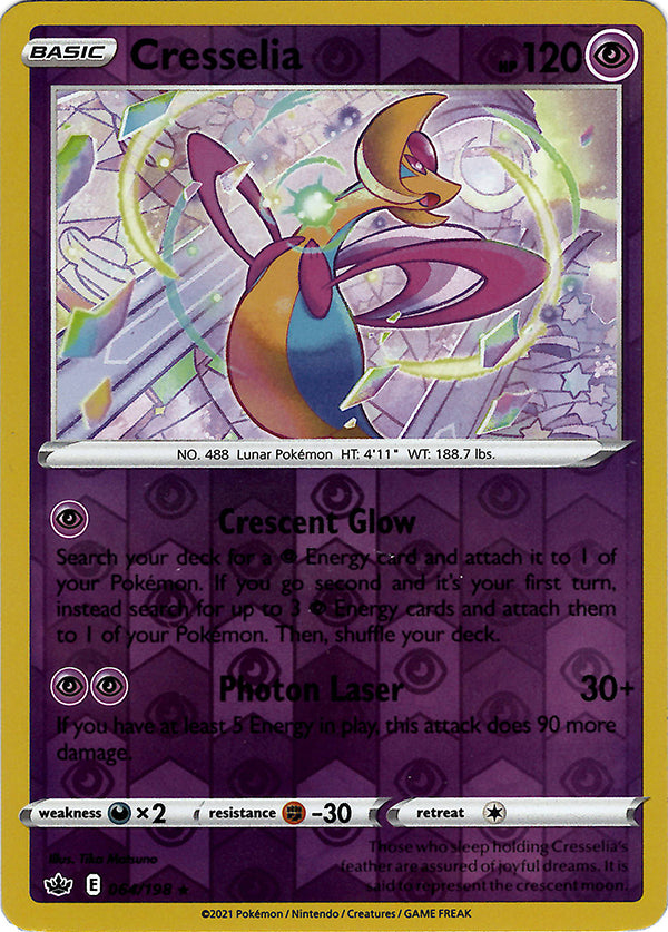 Cresselia (Reverse Holo)