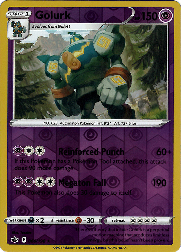 Golurk (Reverse Holo)