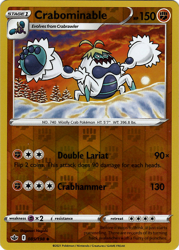 Crabominable (Reverse Holo)