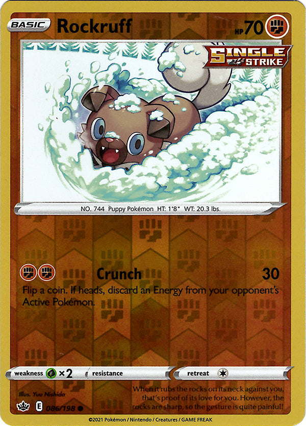 Rockruff (Reverse Holo)
