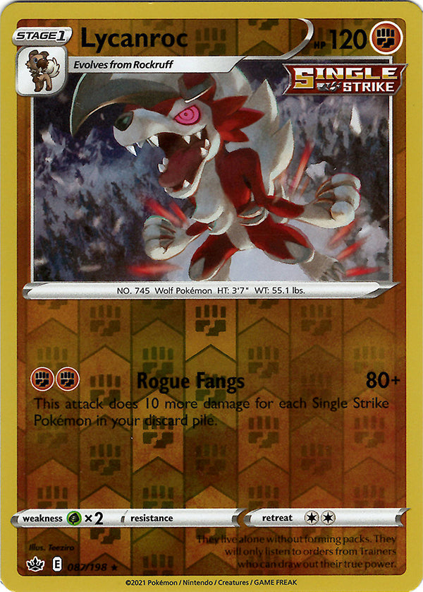 Lycanroc (Reverse Holo)