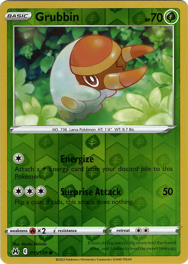 Grubbin (Reverse Holo)