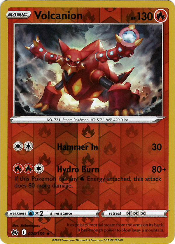 Volcanion (Reverse Holo)