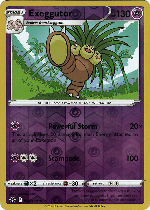 Exeggutor (Reverse Holo)