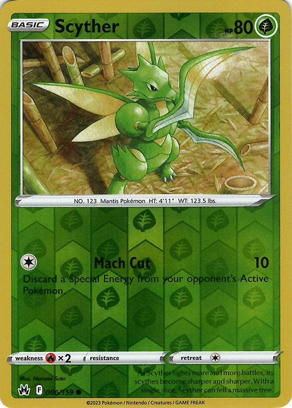 Scyther (Reverse Holo)