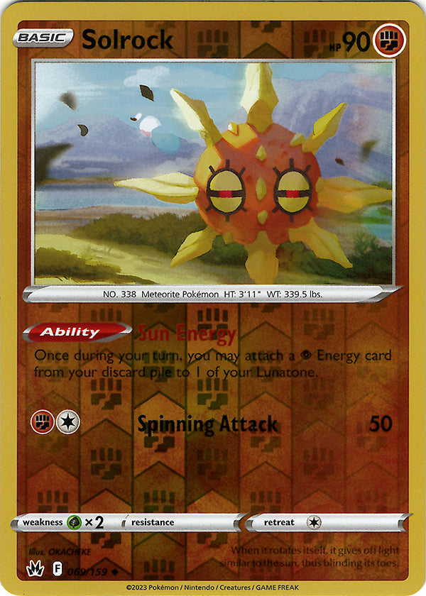 Solrock (Reverse Holo)