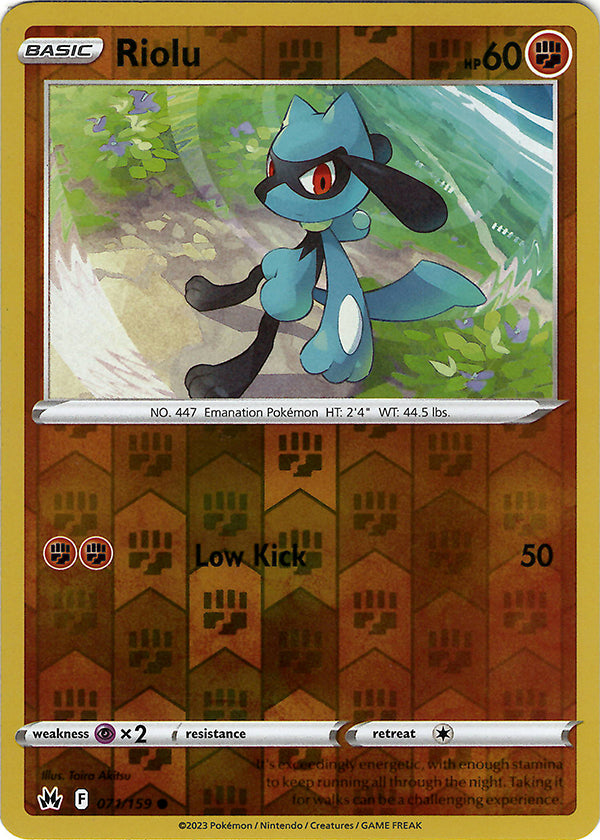 Riolu (Reverse Holo)