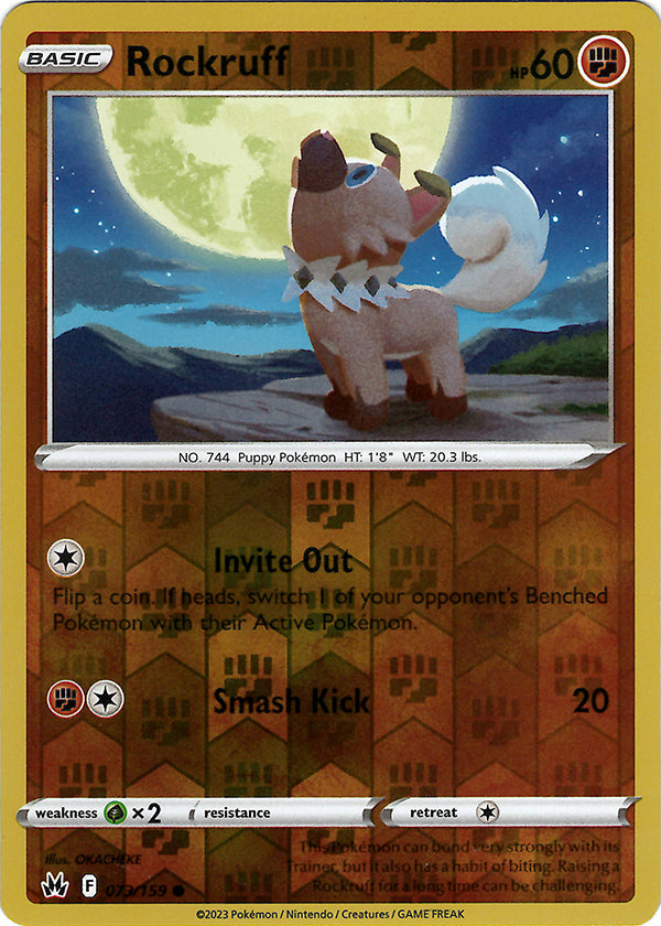 Rockruff (Reverse Holo)
