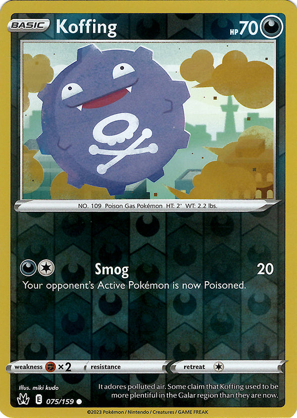 Koffing (Reverse Holo)