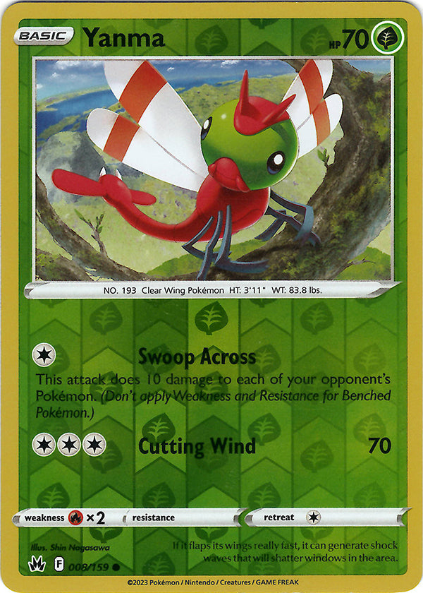 Yanma (Reverse Holo)